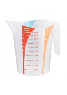 Мерная пластиковая кружка Алеана, 500 мл